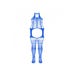 Combinaison Porte-Jarretelles CA008 Bleue