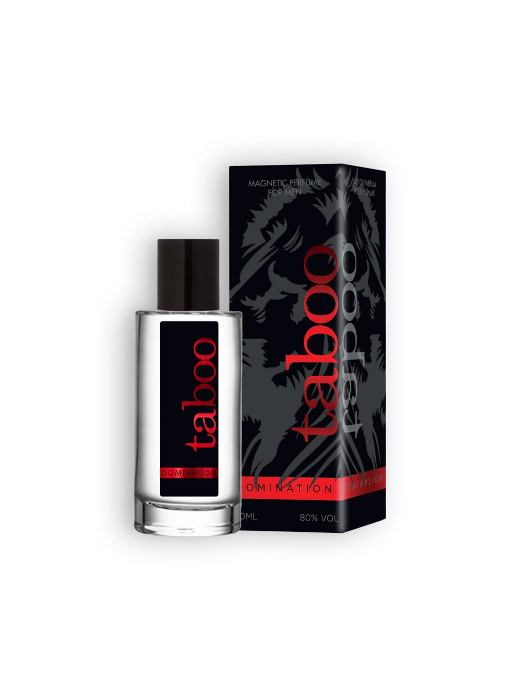 Parfum aux Phéromones Taboo Domination pour Homme main product photo