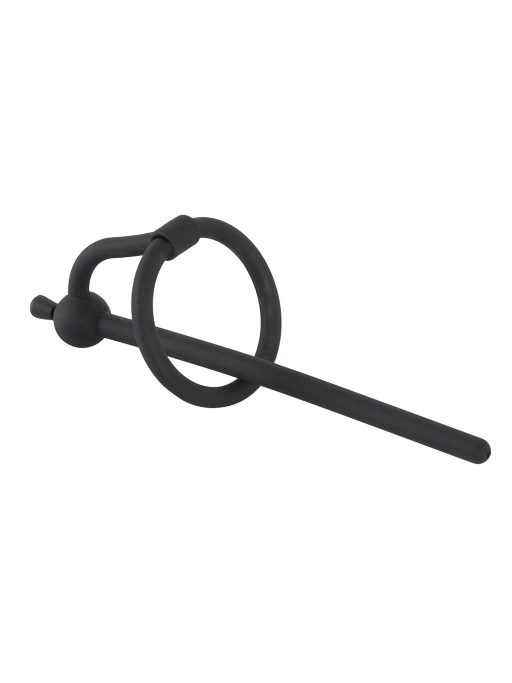 Plug à urètre creux avec anneau pour gland Piss Play