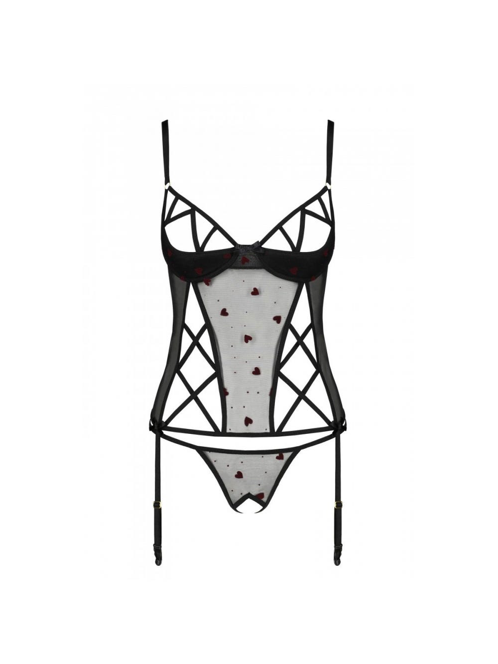 Corset Lovelia Noir main product photo