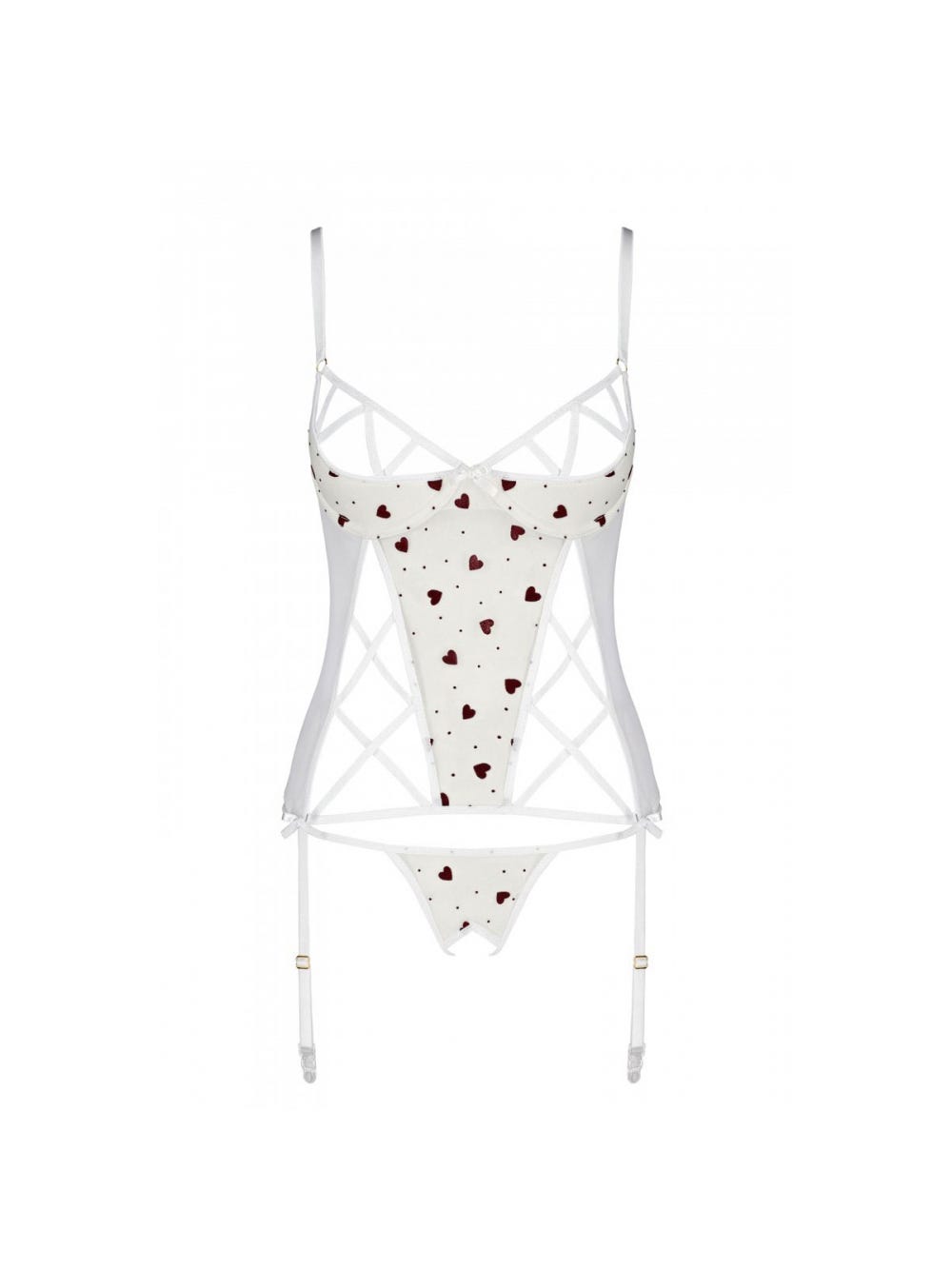 Corset Lovelia Blanc main product photo