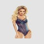 Body Séduction PR1594 Dentelle Bleu