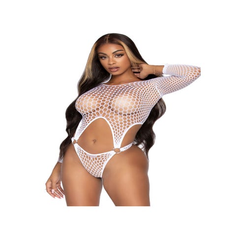 Body 89289 Résille Large Blanc