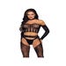 Ensemble 3 Pièces Top & Collant 89278 Noir