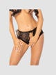 Culotte Ouverte Polly Noire