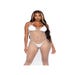Robe Longue 86963 Résille Blanche