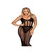 Ensemble Body & Jupe 86967 Résille Noir