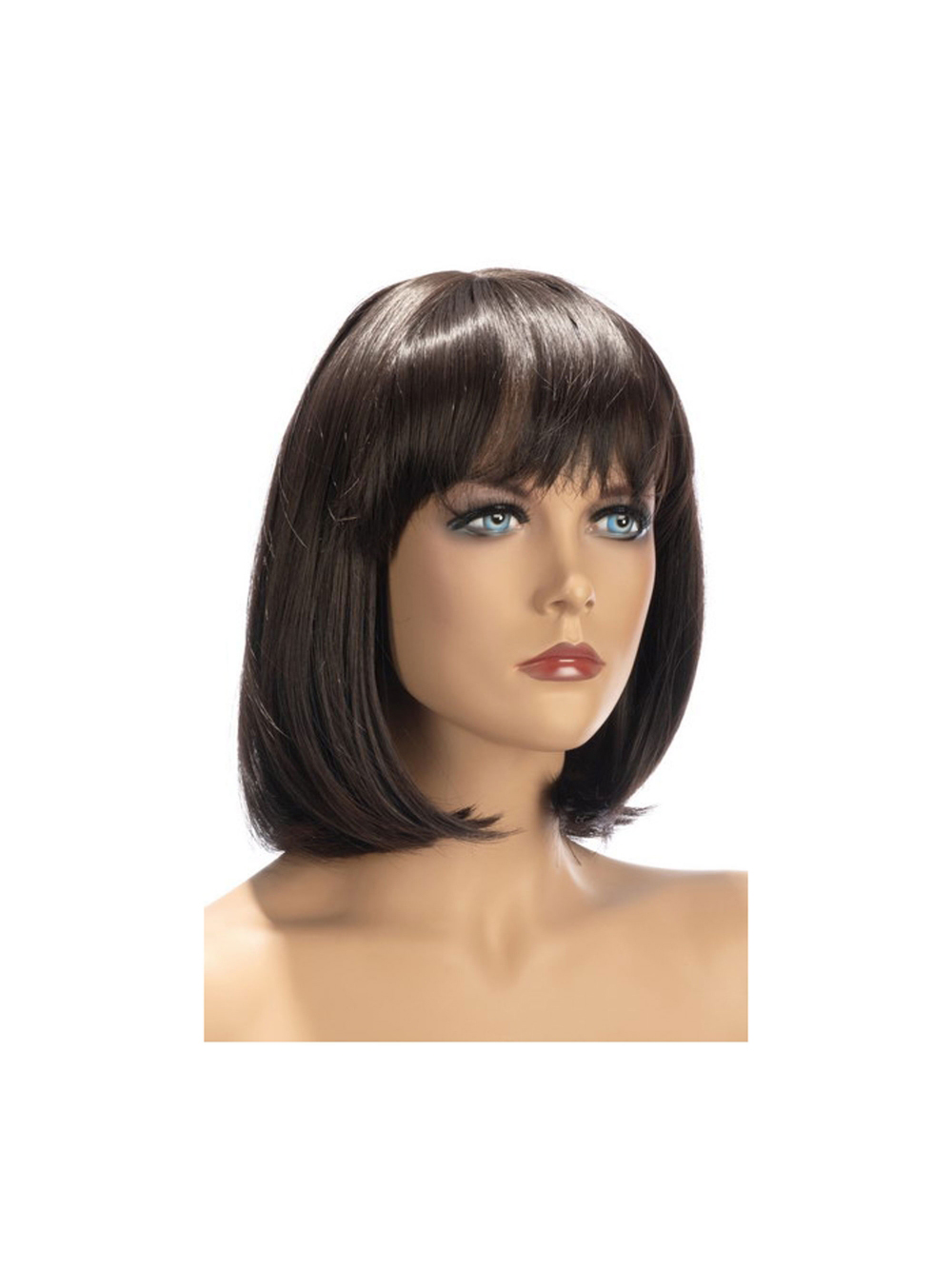 Perruque Carré Frange Camila Châtain