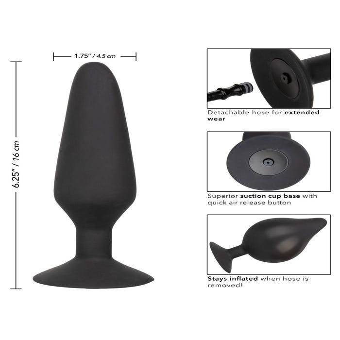 Plug Anal XXL Gonflable Silicone Inflatable Plug