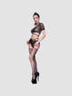 Ensemble 4 Pièces Harnais CR4399 Noir