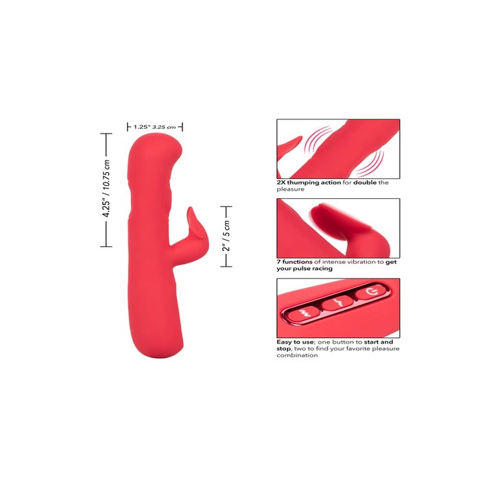 Vibromasseur Rabbit Throb Flutter