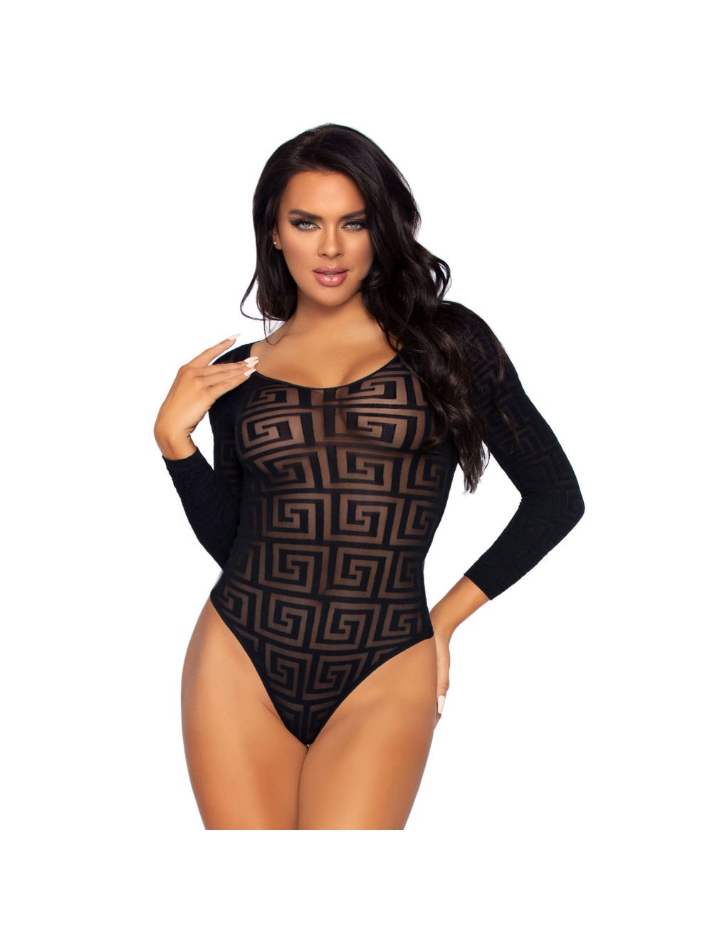 Body 89282 Manches Longues Noir main product photo