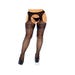 Collant Porte-Jarretelles 1783 Dentelle & Pois Noir