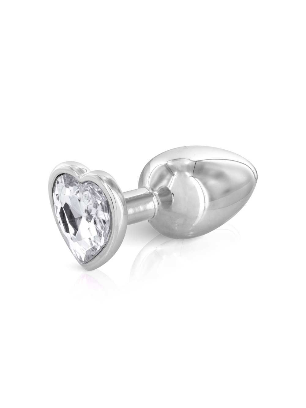 Plug Anal Aluminium Bijou Coeur Gloria M