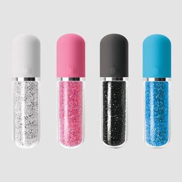 Vibromasseur Verre & Silicone Stardust Charm
