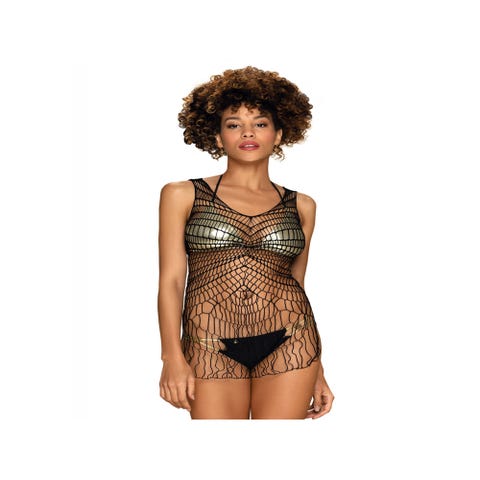 Robe D607 Tissage Noire