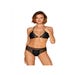 Maillot de Bain 2 Pièces Celestie Léopard Noir