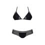 Maillot de Bain 2 Pièces Celestie Léopard Noir