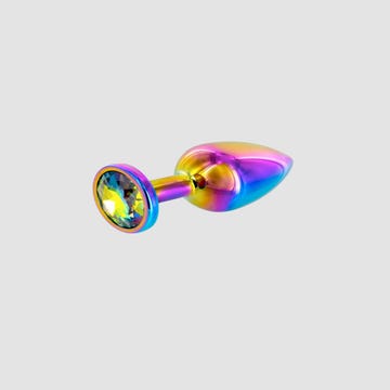 Plug Anal Aluminium Bijou Rainbow XS