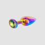 Plug Anal Aluminium Bijou Rainbow M