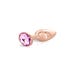 Plug Anal Aluminium Bijou Pink Angel S