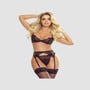 Ensemble 3 Pièces Sexy Volupté PR1616 Noir
