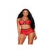 Ensemble Leatheria 2 Pièces Rouge