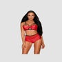 Ensemble Leatheria 2 Pièces Rouge