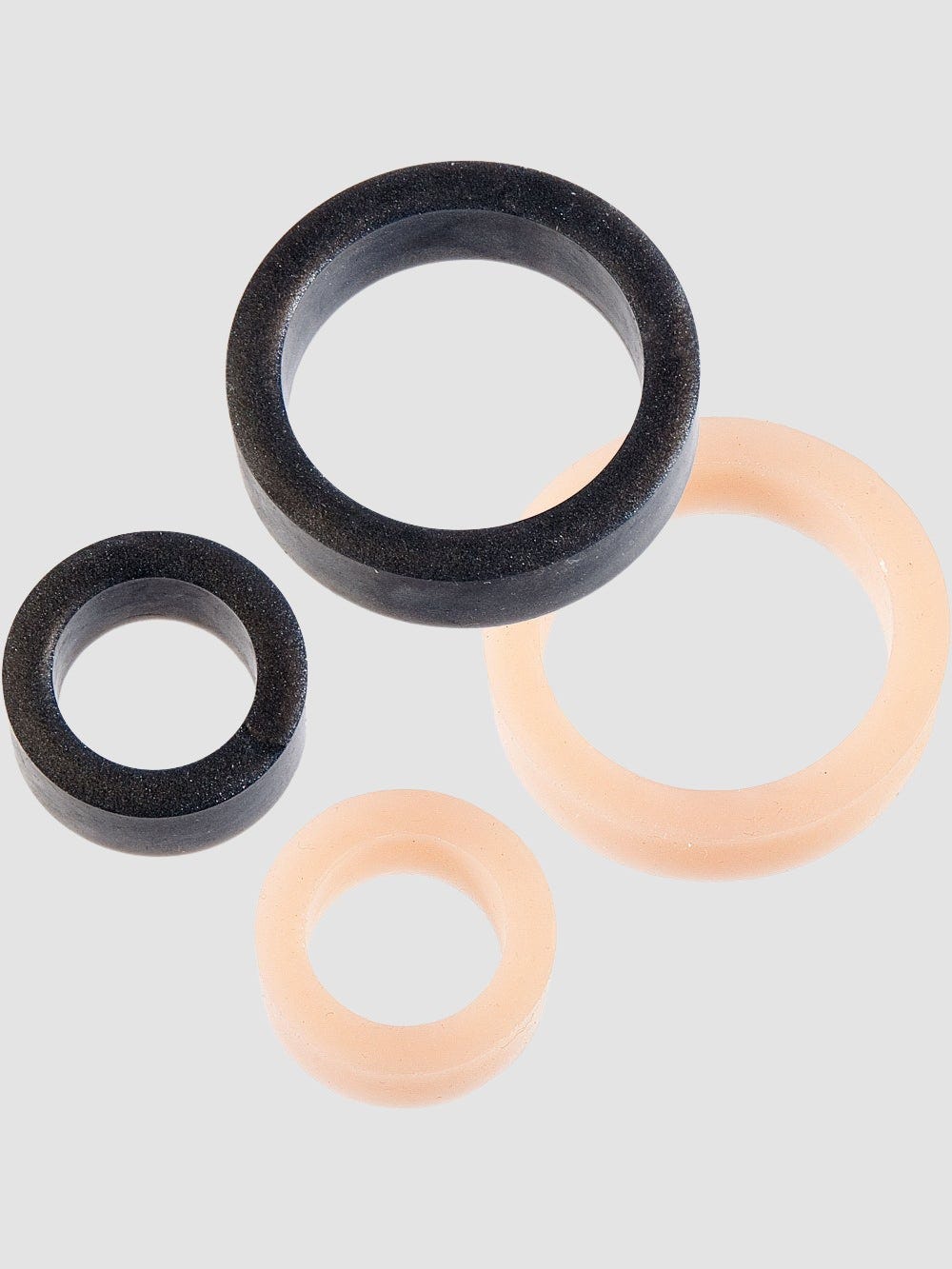 Kit Cockrings Silicone The C-Rings Platinum Premium
