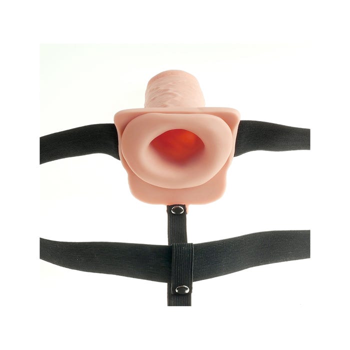 Gode Ceinture Vibrant Hollow Strap-On 17,8 cm Fetish Fantasy Series 