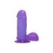 Gode Ventouse Crystal Jellies Realistic Cock with Balls 17,8 cm