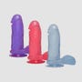Gode Ventouse Crystal Jellies Realistic Cock with Balls 20,3 cm
