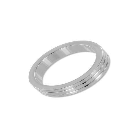Cockring en Métal Ribbed C-Ring 4,5 cm