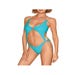 Maillot de Bain 1 Pièce Scarleta Bleu & Blanc