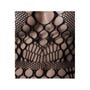 Robe Mini 20006 Romantic Résille Large Noire