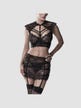 Ensemble 3 Pièces Harnais 15314 Romantic Noir