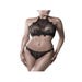 Ensemble 2 Pièces Dentelle 15311 Romantic Noir