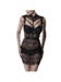 Robe Mini Dentelle & Lanières 15310 Romantic Noire