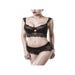 Ensemble 2 Pièces Dentelle 15301 Romantic Noir