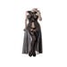Robe Longue  & Bas Col Dentelle 15264 Romantic Noire