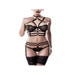 Ensemble 2 Pièces Harnais 15231 Romantic Noir