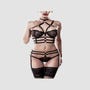 Ensemble 2 Pièces Harnais 15231 Romantic Noir