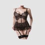Guêpière Dentelle 15126 Romantic Noire