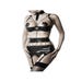 Ensemble 3 Pièces Cuir & Chaînes 14507 Devote Noir