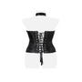 Corset Cuir & Tour de Cou 14494 Romantic Noir GT