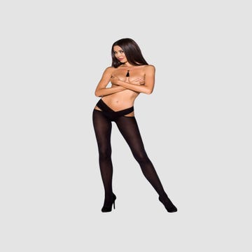 Collant Taille Croisée TI005 Noir