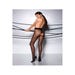 Collant Ouvert Voile Fin 20 DEN TI007 Noir