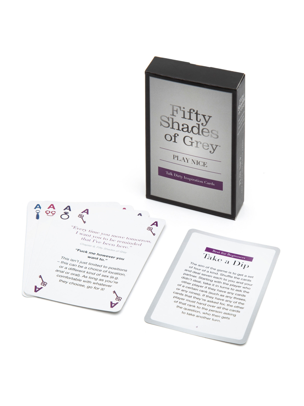 Jeu de cartes érotique Talk Dirty Play Nice main product photo