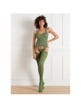 Débardeur Porte-Jarretelles La Femme Amazone Kaki