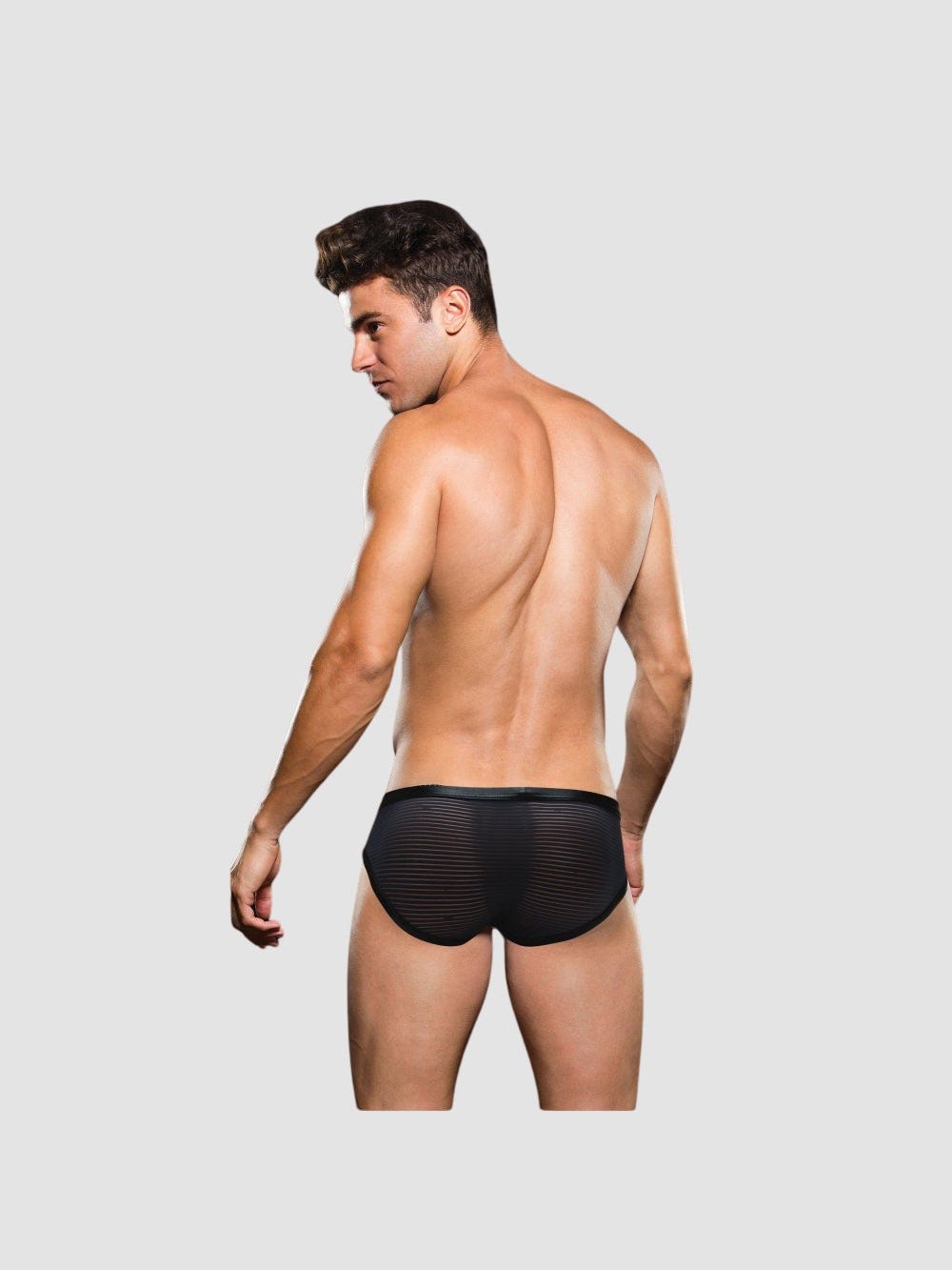 Slip Locker Room Laçage Noir